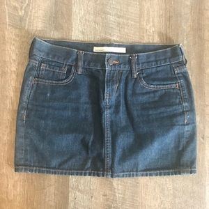 Jean mini skirt, old navy, size 2